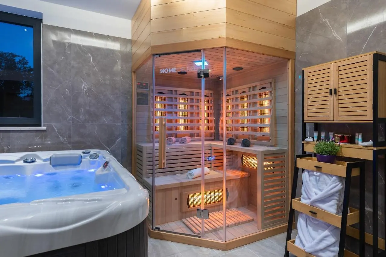 Villa Alison Deluxe With Private Spa And Heated Swimming Pool Nedeščina Kroatien