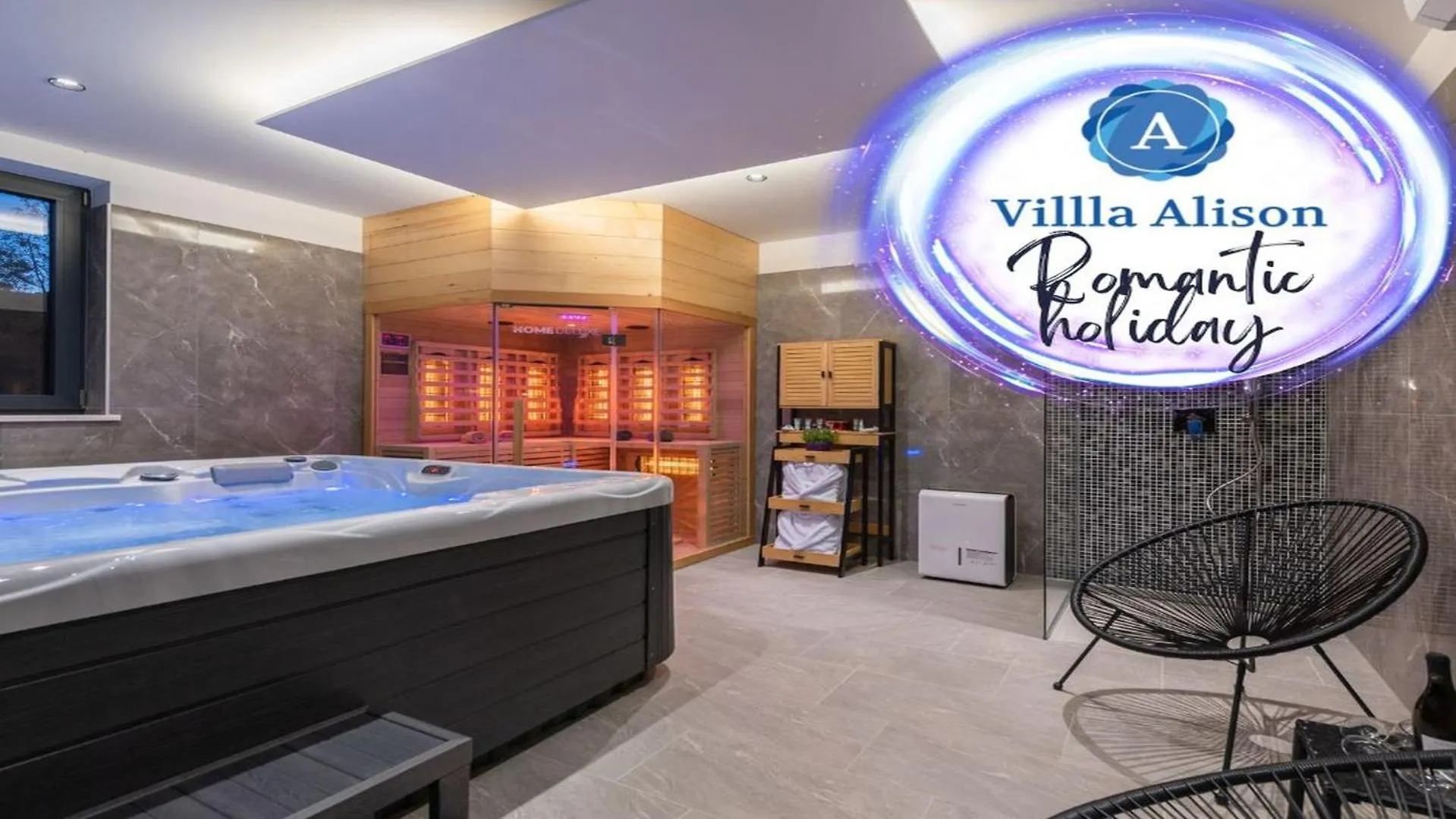 Villa Alison Deluxe With Private Spa And Heated Swimming Pool Nedeščina Kroatien